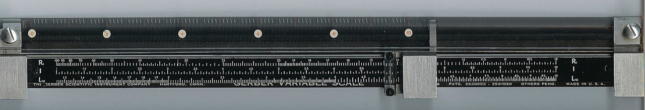 Obr. 1. Gerber Variable Scale